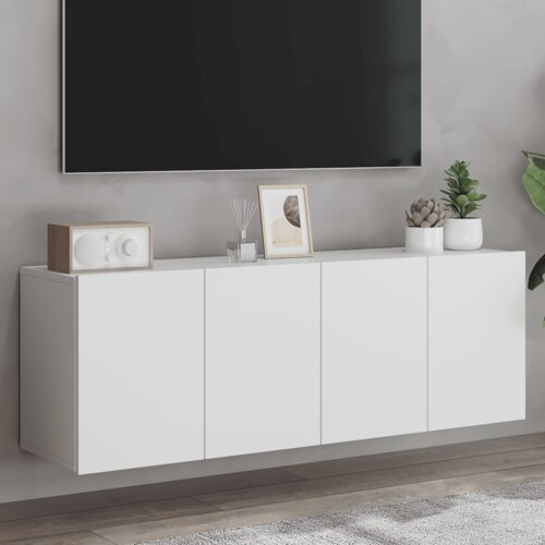 vidaXL Zidni TV ormarići 2 kom bijeli 60 x30 x 41 cm