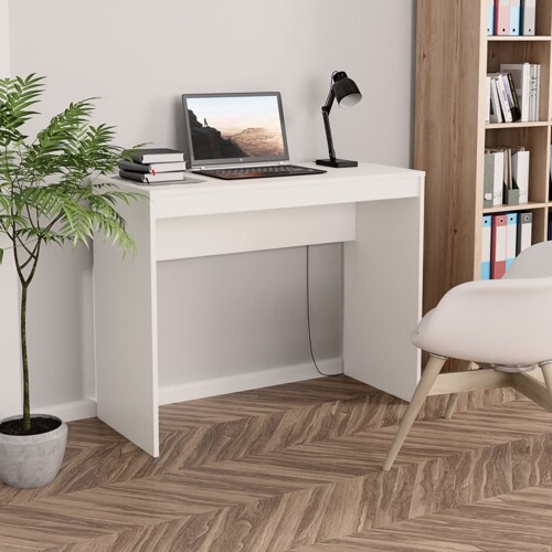 vidaXL Radni stol bijeli 90 x 40 x 72 cm od konstruiranog drva