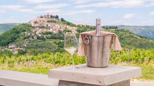 Istra, Motovun - pansion neponovljivog pogleda na Motovun