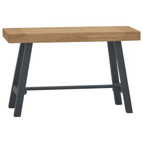 vidaXL Klupa 80 cm od masivne tikovine