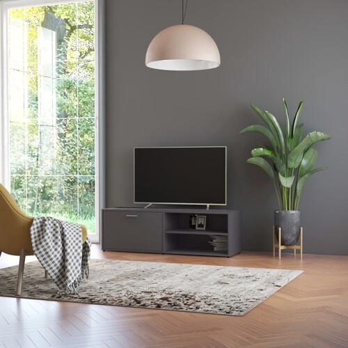 vidaXL TV ormarić sivi 120 x 34 x 37 cm od konstruiranog drva