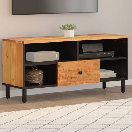 vidaXL TV ormarić 100 x 33 x 46 cm od masivnog bagremovog drva