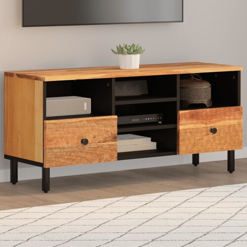 vidaXL TV ormarić 100 x 33 x 46 cm od masivnog bagremovog drva