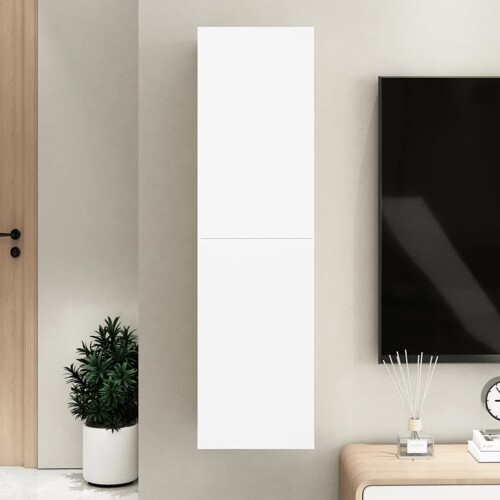 vidaXL TV ormarić bijeli 30,5 x 30 x 110 cm od konstruiranog drva