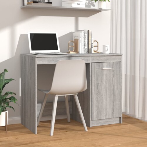 vidaXL Radni stol boja hrasta sonome 100x50x76 cm konstruirano drvo