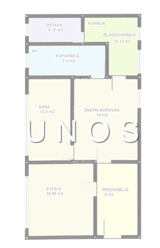 Centar (3s) 76 m2, prizemlje, parking, šupa, lift, mirno, izolirano