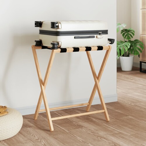 vidaXL Stalak za prtljagu 68,5 x 38 x 58 cm od bambusa