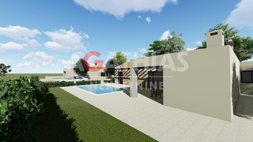 Žminj, okolica, kuća za odmor 169 m2 s bazenom