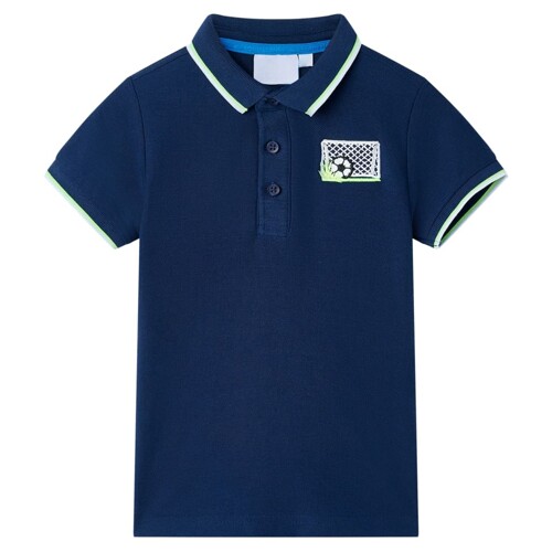 vidaXL Dječja polo majica modra 116