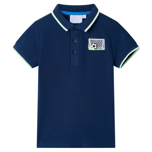vidaXL Dječja polo majica modra 104