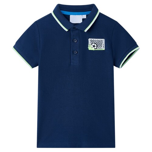 vidaXL Dječja polo majica modra 128