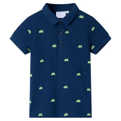 vidaXL Dječja polo majica modra 128