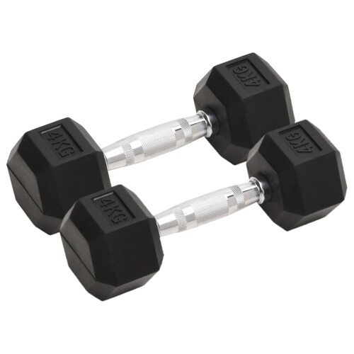 vidaXL Jednoručni utezi 2 kom 8 kg od lijevanog željeza