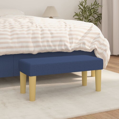 vidaXL Klupa plava 70 x 30 x 30 cm od tkanine