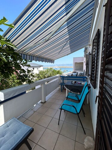 Jednosobni apartman, 30m od mora - Vir