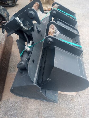 Korpa z prihvatom Lehnhoff MS01 i MS03 Powertilt
