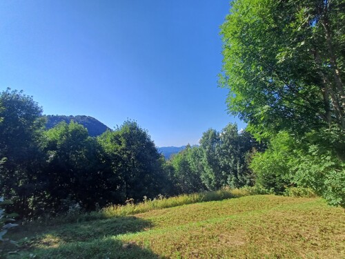Sa terase ću promatrati vrhove goranskih planina.