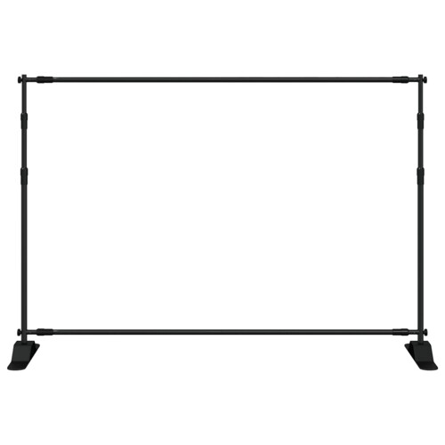 Stalak za pozadinu crni 305 x 243 cm čelični - NOVO