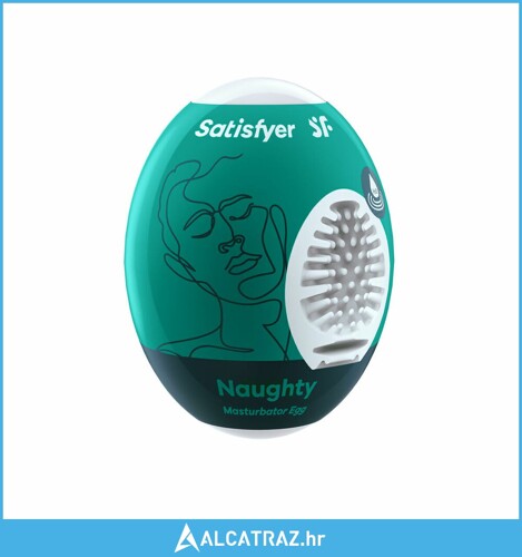Jaje za Masturbaciju Satisfyer Naughty Zelena - NOVO
