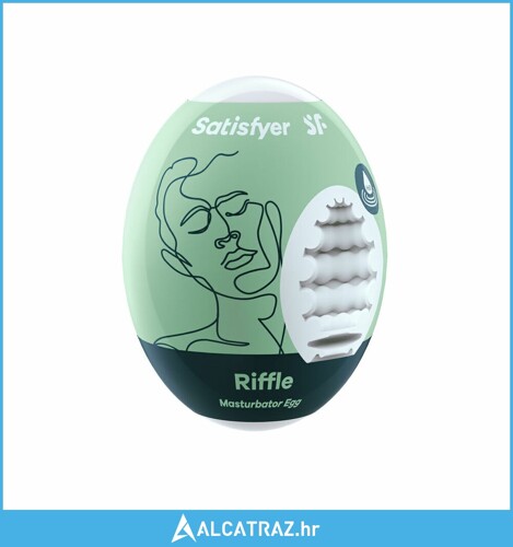 Jaje za Masturbaciju Satisfyer Riffle Zelena - NOVO