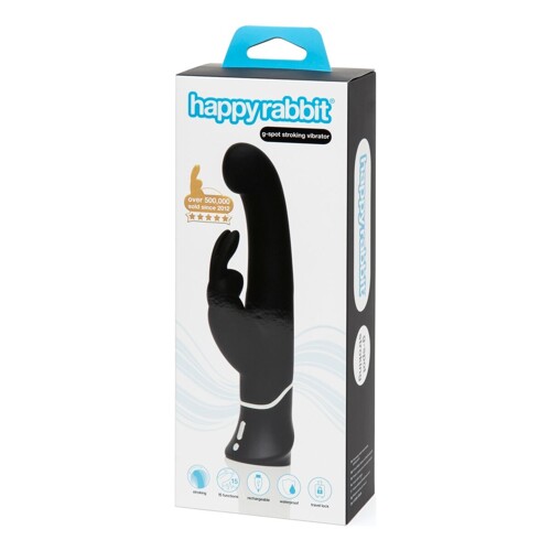 Vibrator Zec G Happy Rabbit Crna - NOVO