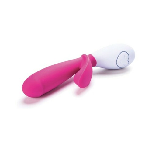 Dvostruki Stimulativni Vibrator Snuggle Lovelife by OhMiBod AT015 Bijela/Roza...