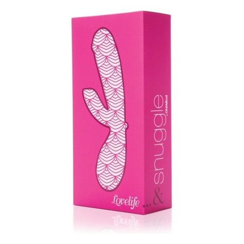 Dvostruki Stimulativni Vibrator Snuggle Lovelife by OhMiBod AT015 Bijela/Roza...