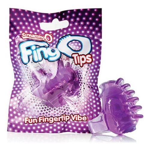 Vibrirajuća Kugla za Prst The Screaming O Fingo Tips Lila - NOVO