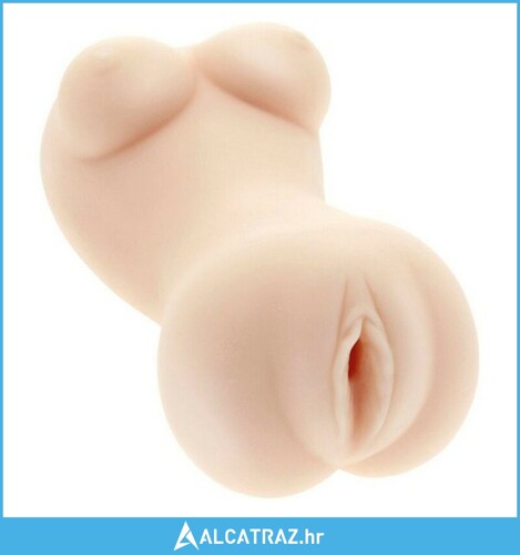 Masturbator S Pleasures Body Stroker Bež - NOVO