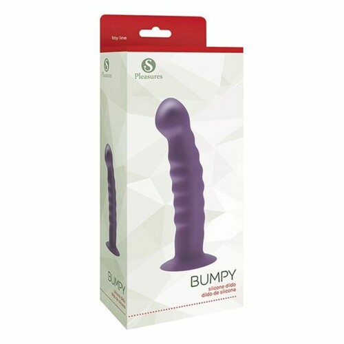 Dildo S Pleasures Bumpy Ljubičasti - NOVO