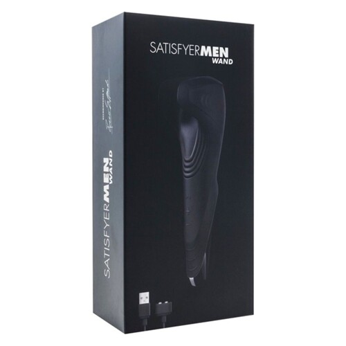 Masturbator Men Wand Satisfyer Crna - NOVO