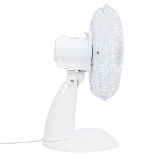 Stolni ventilator s 3 brzine 30 cm 40 W bijeli - NOVO