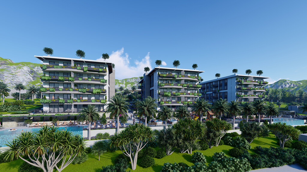 Stan:Makarska Hills Residence 3, kompleks s bazenima, koktel bar, jacuzzi