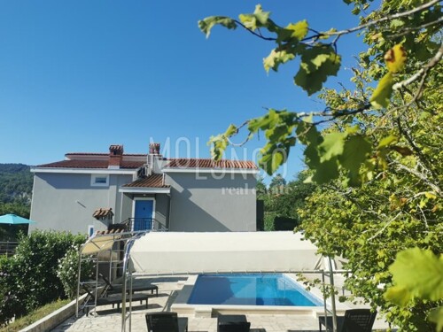 ISTRA, BUZET okolica, kuća s tri apartmana i bazenom