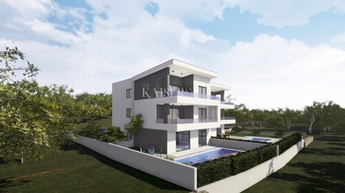 Malinska, Otok Krk- stan 110m² s bazenom