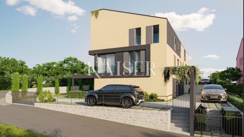 Otok Krk, Krk - stan u izgradnji s pogledom na more 59 m2