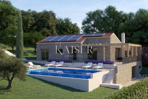Istra, Motovun - vila s infinity bazenom