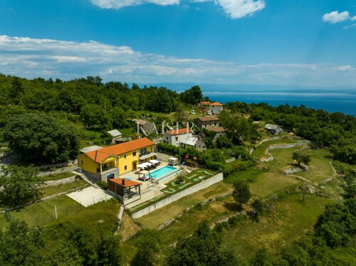 Opatija, Mošćenička Draga - vila sa prelijepim pogledom na m