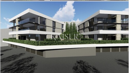 Rabac - građevinsko zemljište s projektom za 3 stambene zgra