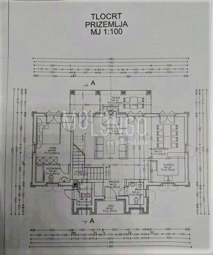 LIŽNJAN, VALTURA, građevinsko zemljište s pravomoćnom građev