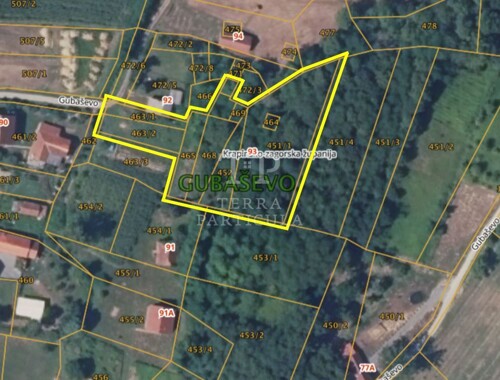 Zabok, Gubaševo, gradilište, 3.586 m²