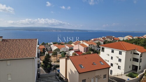 Crikvenica - stan u novogradnji sa prekrasnim pogledom na mo