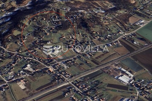 Šenkovec, Brdovec, odlično građevinsko zemljište površine 716 m2 s objek...