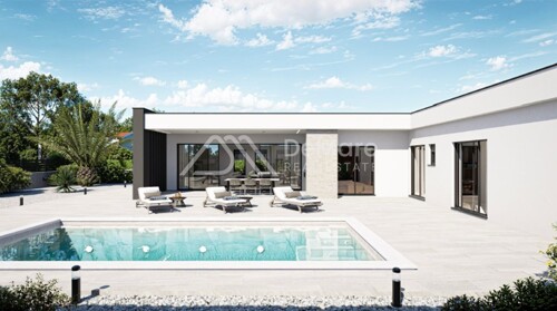 ZADAR-SMOKOVIĆ-NOVO! Prekrasna, moderna LUX VILLA s bazenom i saunom!
