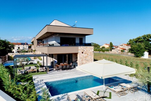 Moderna duplex villa sa bazenom, Marčana, Istra