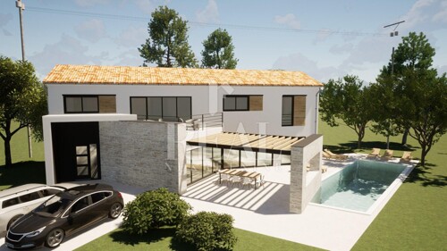 KONTEŠIŠIĆI-VILA U IZGRADNJI OD 196 m2, PRI.+KAT