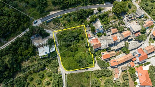 Građevinsko zemljište sa pogledom na more, 1.431 m2, uvala Babina