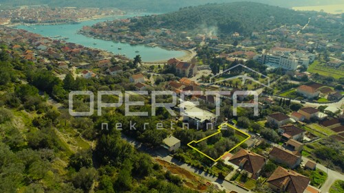 Građevinsko zemljište sa pogledom na more, 1199 m2, Vela Luka