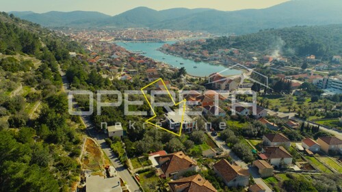 Građevinsko zemljište sa pogledom na more, 1199 m2, Vela Luka
