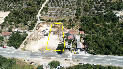 Građevinsko zemljište 400 m do mora, 1.636 m2, Zaton Doli